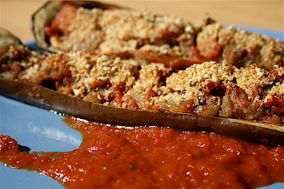 Aubergines farcies