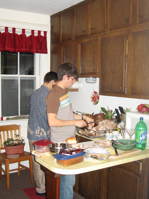 Boys in the kitchen