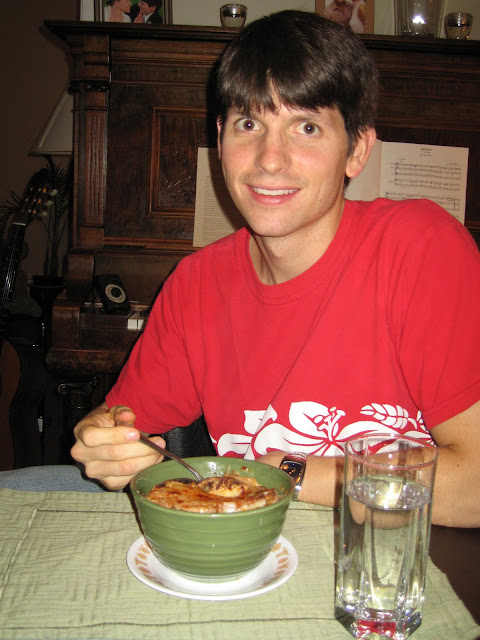 Tom's  the gourmet soup maker!