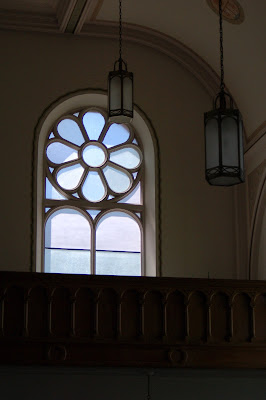 Church window. 