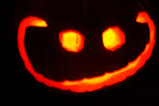 Happy Halloween! Jack-o-lantern carved by Molly Callagher. 