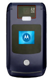 Motorola RAZR V3x 3G Mobile Phone Front View