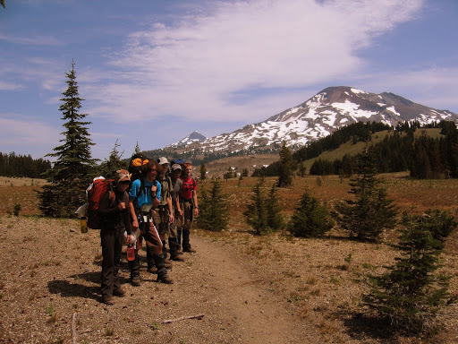 Hiking around South Sister