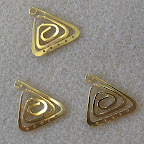 Gold Plate Triangle Connector