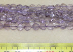 7x7mm Coins Amethyst Natural Stone � PER
