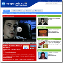 Vídeos MySpaceTV