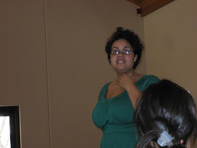 Adrienne Maree Brown from the Ruckus Society at the opening plenary session on “Can We Win it All?”