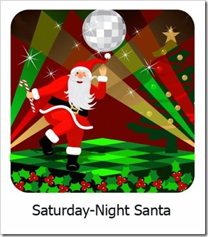 Saturday-Night Santa