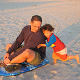 My sister's boyfriend Paul with Eidan