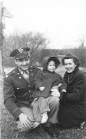 Feb 20, 1944 - Al Mandrachia and Eloise with their daughter Susan (my mom) Feb 20, 1944 - Al Mandrachia and Eloise with their daughter Susan (my mom)