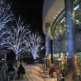 The outskirts of Roppongi Hills on New Year's Eve