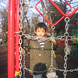 Kai in the playground at the Inokashira Park Zoo. Kai in the playground at the Inokashira Park Zoo.