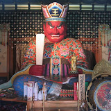 Yama, god of the dead, at Fukagawa Enma-Do temple