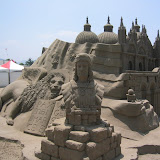 The far end of the Saint Mark's Basilica sculpture