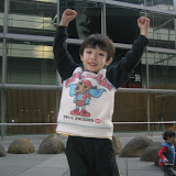 Kai outside the Tokyo International Forum