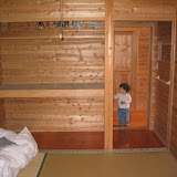 Our room in the Yakushima Youth Hostel
