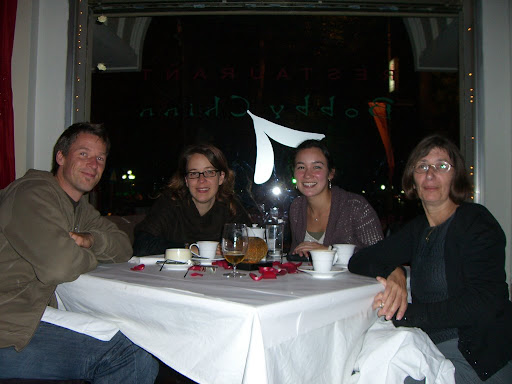 Annett, Uve, Nat and Mum - Bobby Chinn's