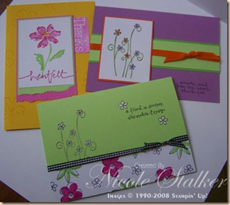 Bold Brights cards