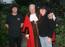 Ma and Pa Beeses with the Lord Mayor of Bristol