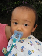 Mi primito Lucas Ryu vino a despedirse!