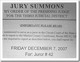 Jury Summons 12-07-07