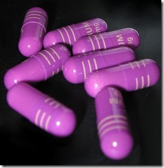Nexium (esomeprazole magnesium) pills