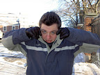 So cold my tears froze