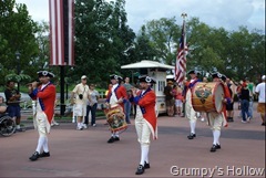 Drum & Fife Corp at EPCOT's American Adventure