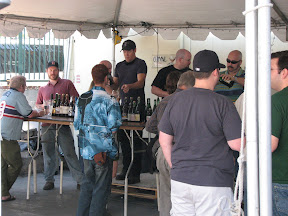 Early on there was enough time to chat with the guys pouring the tasters as well as the other party-goers