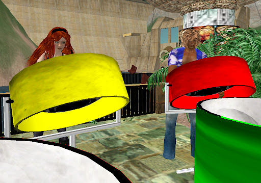 Playing the steel drums along the Riverwalk