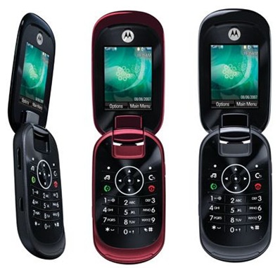Motorola MOTO U9 black and red