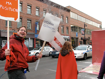 Marching in Montreal