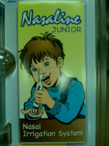 Neti Pot Inserted