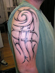 man tribal tattoo design