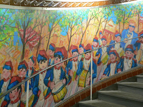 Mural, Abbesses Metro