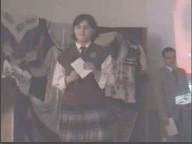 K�bra ARABACI Anadolu Lisesi Selam adl� �iirini okurken
