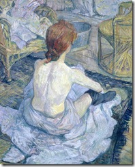 Woman at Her Toilet, Henri de Toulouse-Lautrec