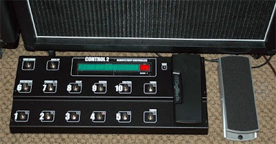 Digitech Control 2 + Ernie Ball jr. volume pedal as continuous controller