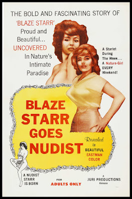 Blaze Starr Goes Nudist (1962, USA) movie poster