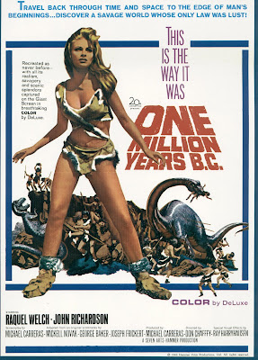 One Million Years B.C. (1966, UK) movie poster