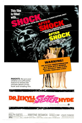 Dr Jekyll & Sister Hyde (1971, UK) movie poster