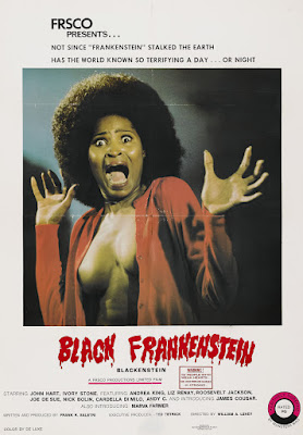 Blackenstein (aka Black Frankenstein) (1973, USA) movie poster