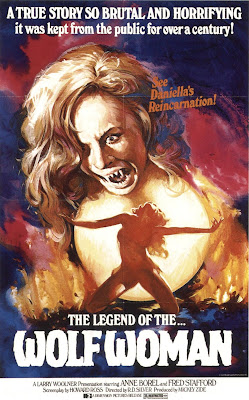 The Legend of the Wolf Woman (La Lupa mannara / Werewolf Woman) (1976, Italy) movie poster