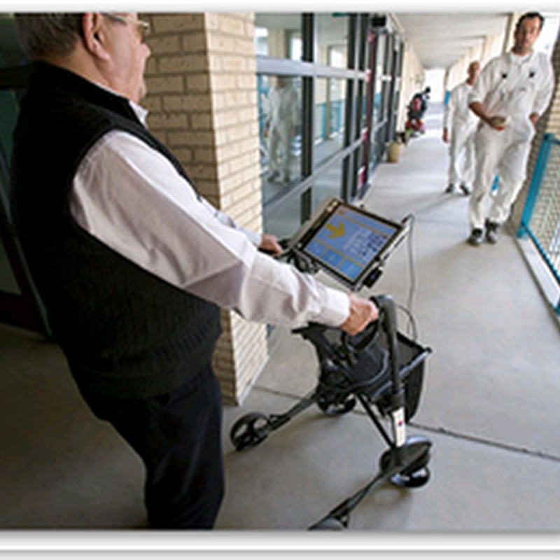 GPS-equipped walkers promise to keep elderly patients on track