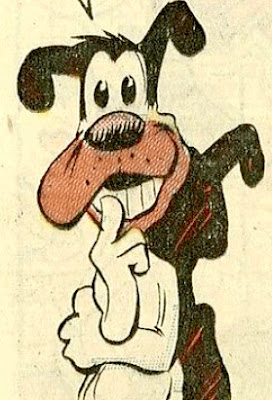 cartoon dog drawing by animator  and cartoonist Dan Gordon