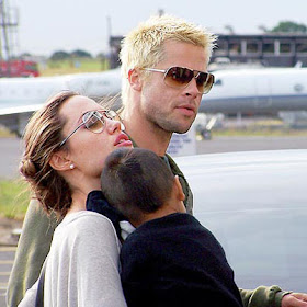 Brad pitt and Angelina jolie