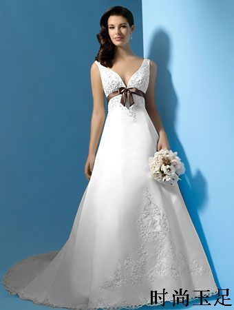 Winter White Wedding Gown