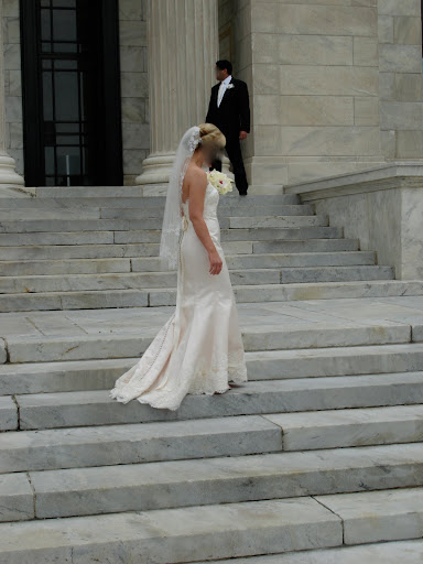 Simple Wedding Gown For Outdoor Party