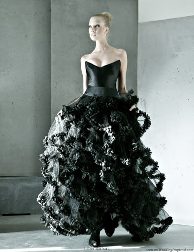 hottest_black_wedding_gown
