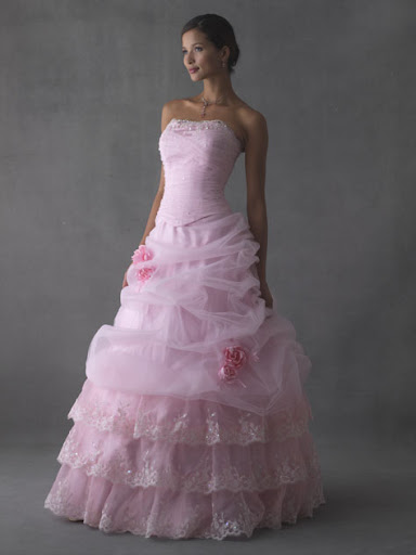 Stunning Pink Prom Dress' Gown
